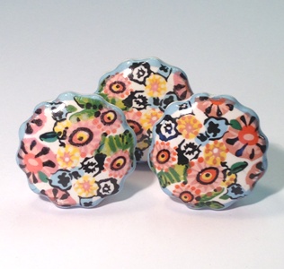 Jasmine Ceramic Knob Pulls & Knobs  Style 2